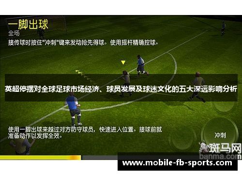 英超停摆对全球足球市场经济、球员发展及球迷文化的五大深远影响分析 英超停摆对全球足球市场经济、球员发展及球迷文化的五大深远影响分析